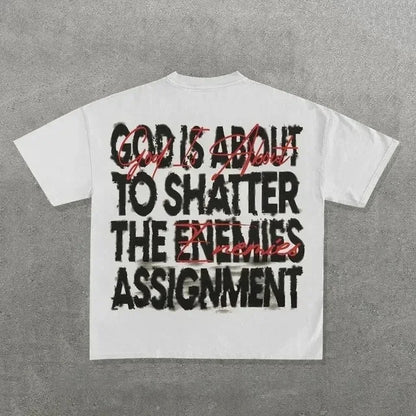 Y2K Graphic Quote T-Shirts – Streetwear Tees with Bold Sayings & Hip-Hop Vibe