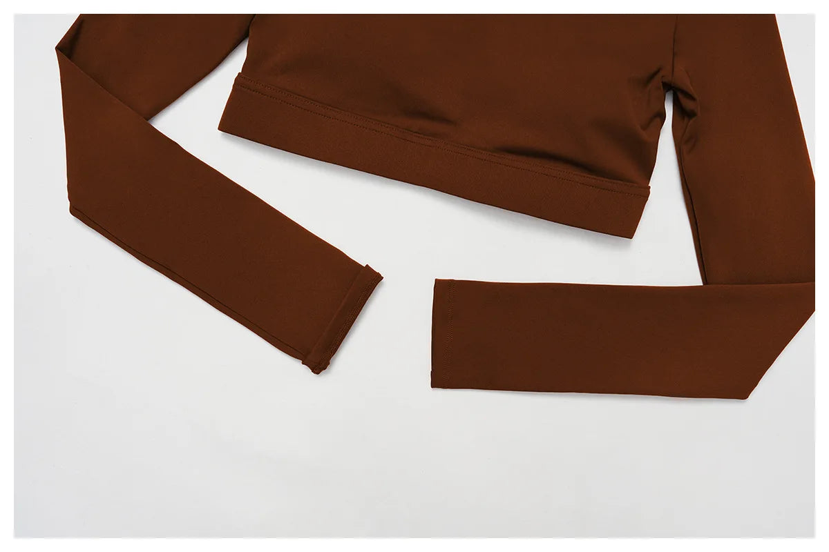 Sculpt & Flow 2-Piece Activewear Set – Fall Luxe Edition