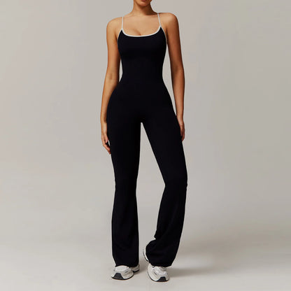 EmpowerFit Women’s Sports Jumpsuit – All-in-One Workout Romper for Gym, Yoga, and Fitness