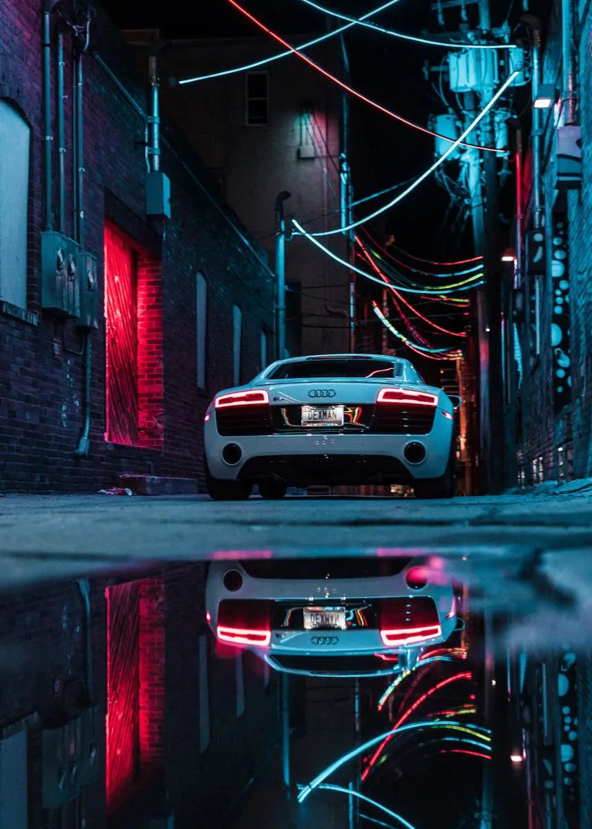 Rev Up Your Space: Stunning GTR Car Wall Art Canvas – Perfect for Living Room & Bedroom Decor!