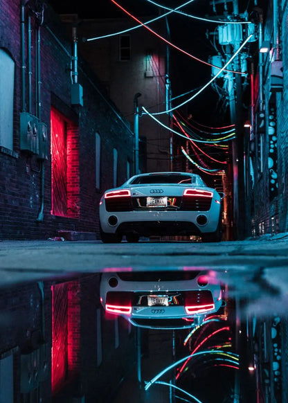 Rev Up Your Space: Stunning GTR Car Wall Art Canvas – Perfect for Living Room & Bedroom Decor!