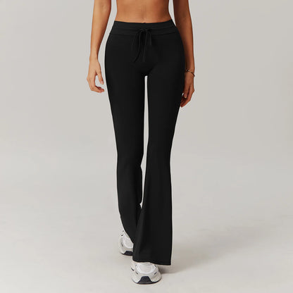 CurveFlow Flare Leggings – High Waist Bell-Bottom Yoga Pants for Gym, Chill & Everything In-Between