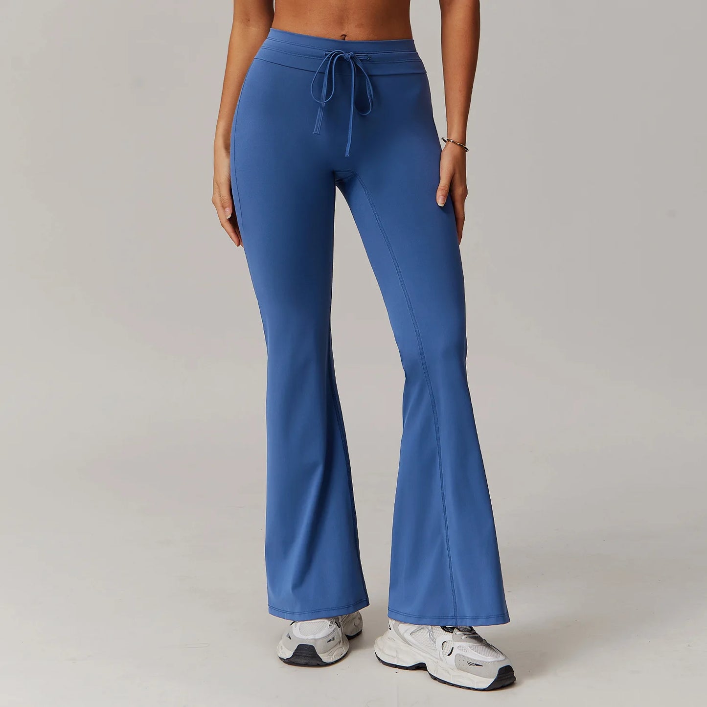 CurveFlow Flare Leggings – High Waist Bell-Bottom Yoga Pants for Gym, Chill & Everything In-Between