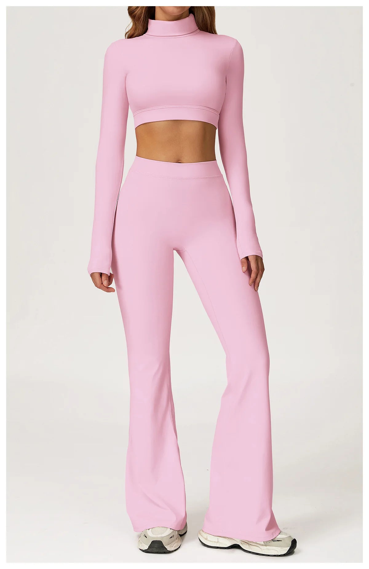 Sculpt & Flow 2-Piece Activewear Set – Fall Luxe Edition