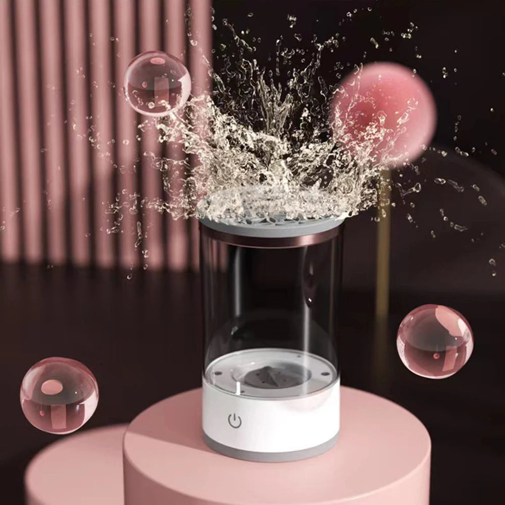FlawlessSpin™ Electric Makeup Brush Cleaner – One-Click Deep Clean for All Brushes