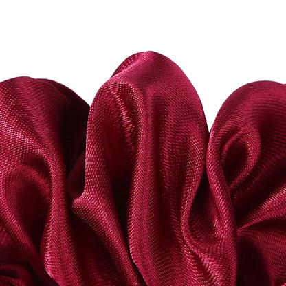 6-Pack Luxury Satin Scrunchies — Soft Silk-Like Hair Ties for Everyday Beauty & Self-Care