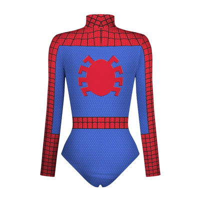 Heroic Cosplay Swimsuit – 3D Printed Superhero Bodysuit for Women