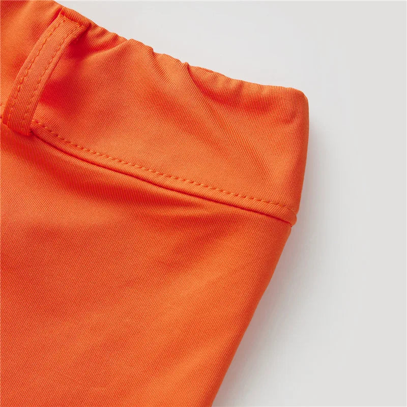 Y2K Velma-Inspired Cosplay Set – Long Sleeve Crop Top & Pleated Mini Skirt