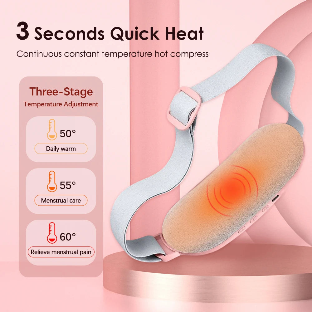 Menstrual Colic Relief Pain Waist Abdominal Warm Palace Belt