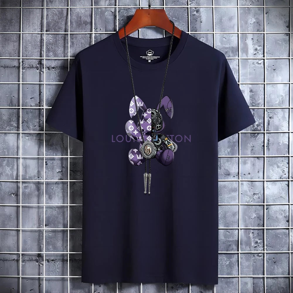 Retro Bear Luxe Tee – Vintage Y2K Streetwear Vibes
