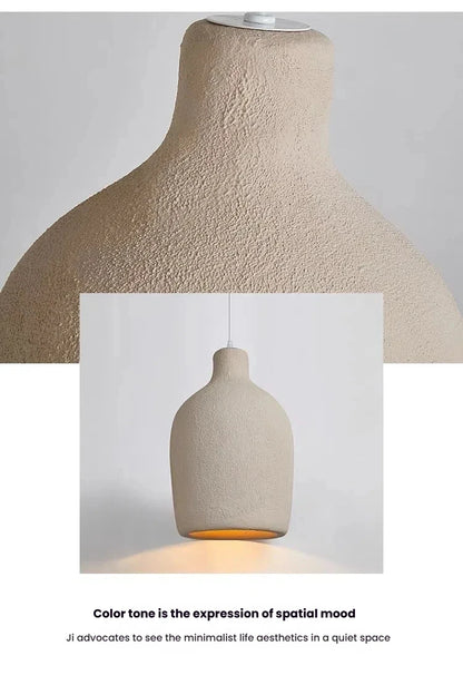 Autumn Luxe Wabi Sabi Pendant – Nordic LED Chandelier for Dining, Living & Bedroom Décor