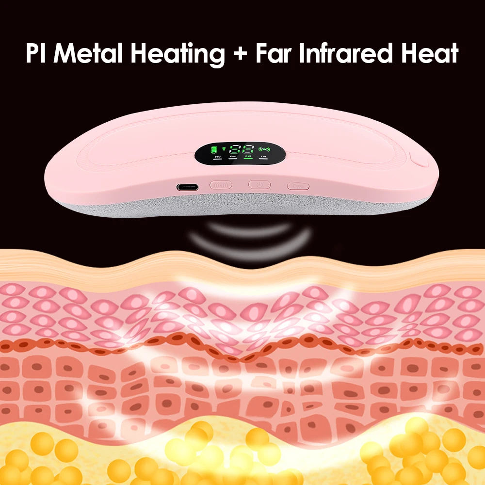 Menstrual Colic Relief Pain Waist Abdominal Warm Palace Belt