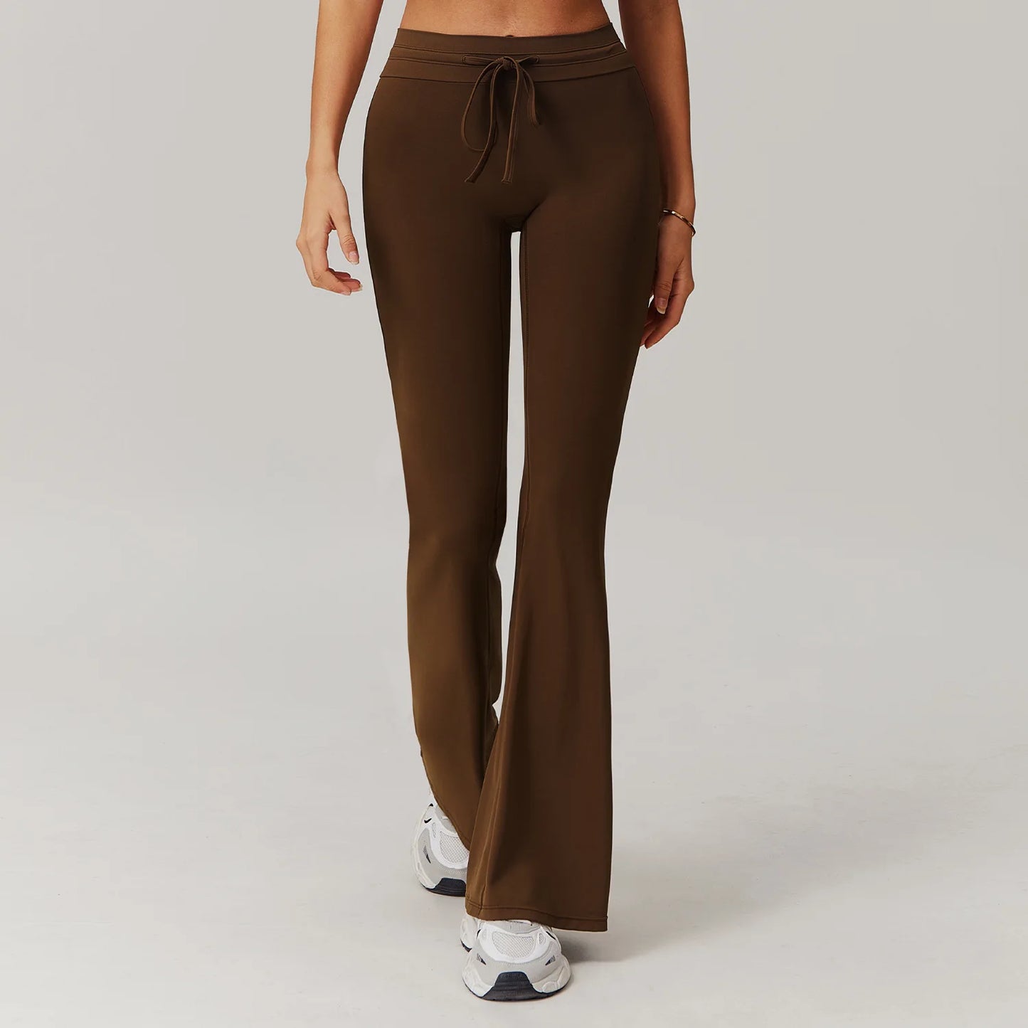CurveFlow Flare Leggings – High Waist Bell-Bottom Yoga Pants for Gym, Chill & Everything In-Between