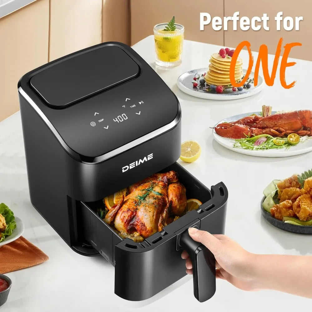 2025 Air Fryer – Compact & Digital, Perfect for Quick & Easy