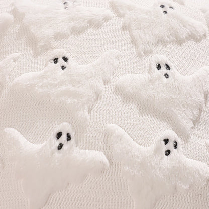 Pumpkin Glow Plush Pillow Cover – Autumn Harvest Edition