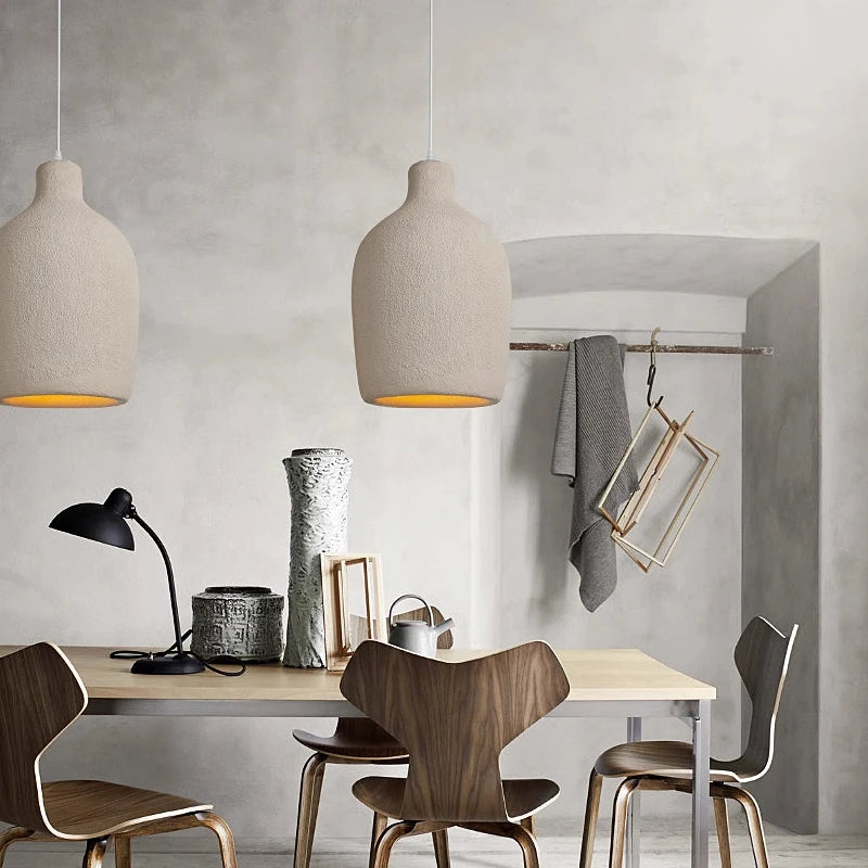 Autumn Luxe Wabi Sabi Pendant – Nordic LED Chandelier for Dining, Living & Bedroom Décor
