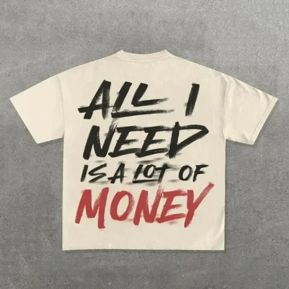 Y2K Graphic Quote T-Shirts – Streetwear Tees with Bold Sayings & Hip-Hop Vibe