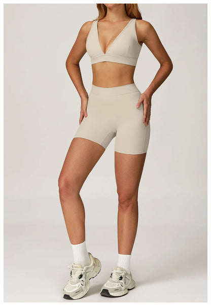 Sculpt & Flow 2-Piece Activewear Set – Fall Luxe Edition