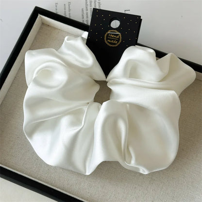 Luxury Satin Beauty Scrunchies — Soft Silk-Like Hair Ties for Everyday Glam