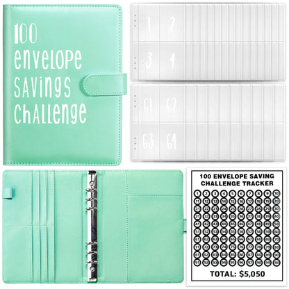 Money Goal Challenge Binder – 100 Envelope Savings Game for Smart Budgeting