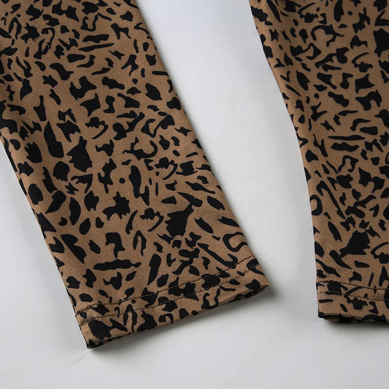 Wild Luxe Leopard 2-Piece Set – Fall Streetwear Edition