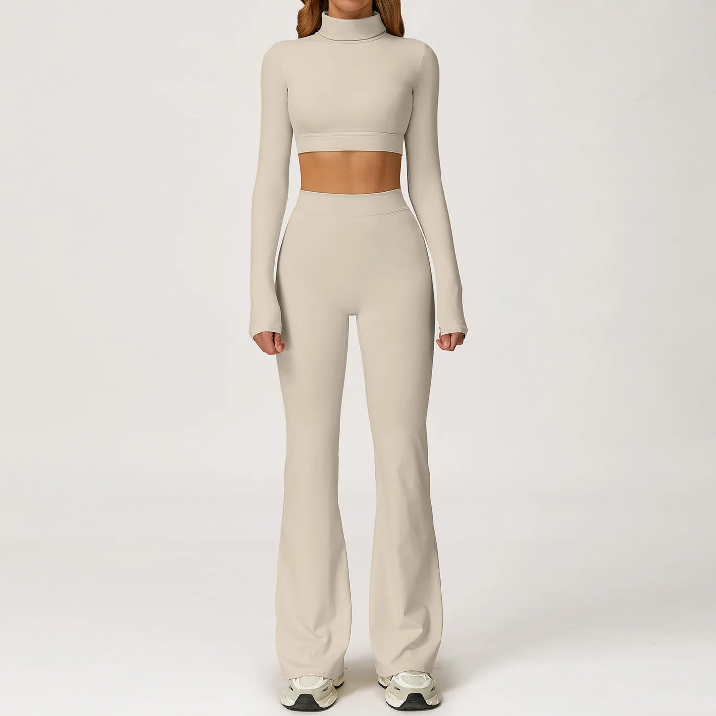 Sculpt & Flow 2-Piece Activewear Set – Fall Luxe Edition