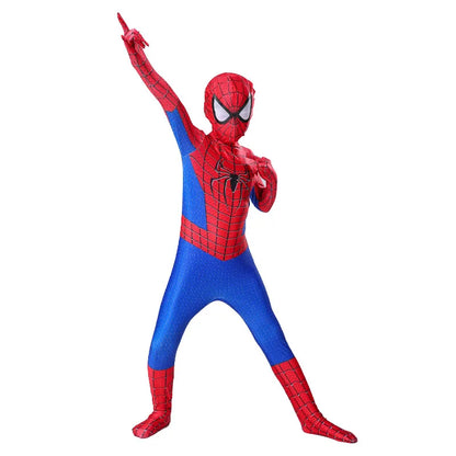 ✨ Kids Spider-Hero Costume Set – Miles Morales & Spider-Gwen Superhero Jumpsuit Halloween Cosplay Outfit