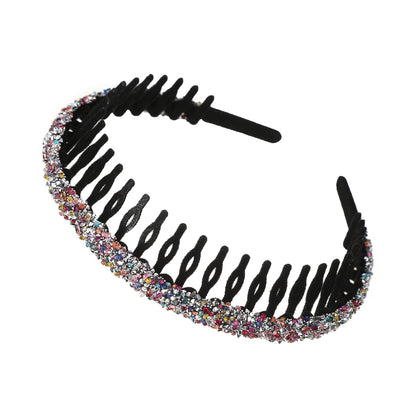 Shine On: Luxe Rhinestone Non-Slip Hair Hoops for Effortless Glam