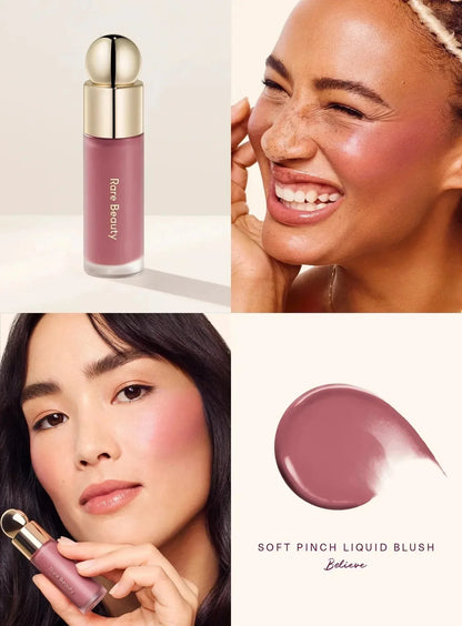 Rare Beauty Soft Dew Liquid Blush – Waterproof Hydrating Cream Blush (3.5ml)