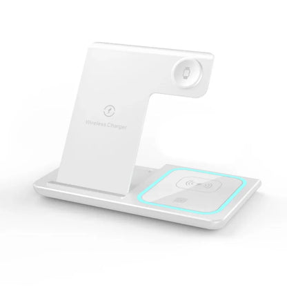 Ultimate 3-in-1 Wireless Charger for iPhone, Apple Watch & AirPods – Fast 15W Dock Station