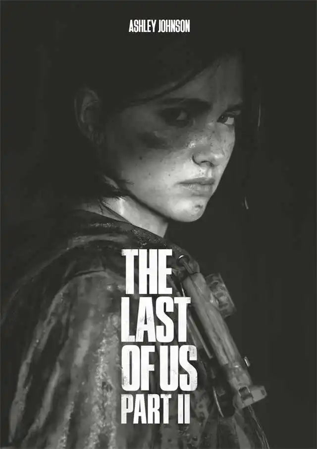 The Last of Us 2023 Canvas Art - Ellie Gaming Aesthetic for Gamer Room Decor