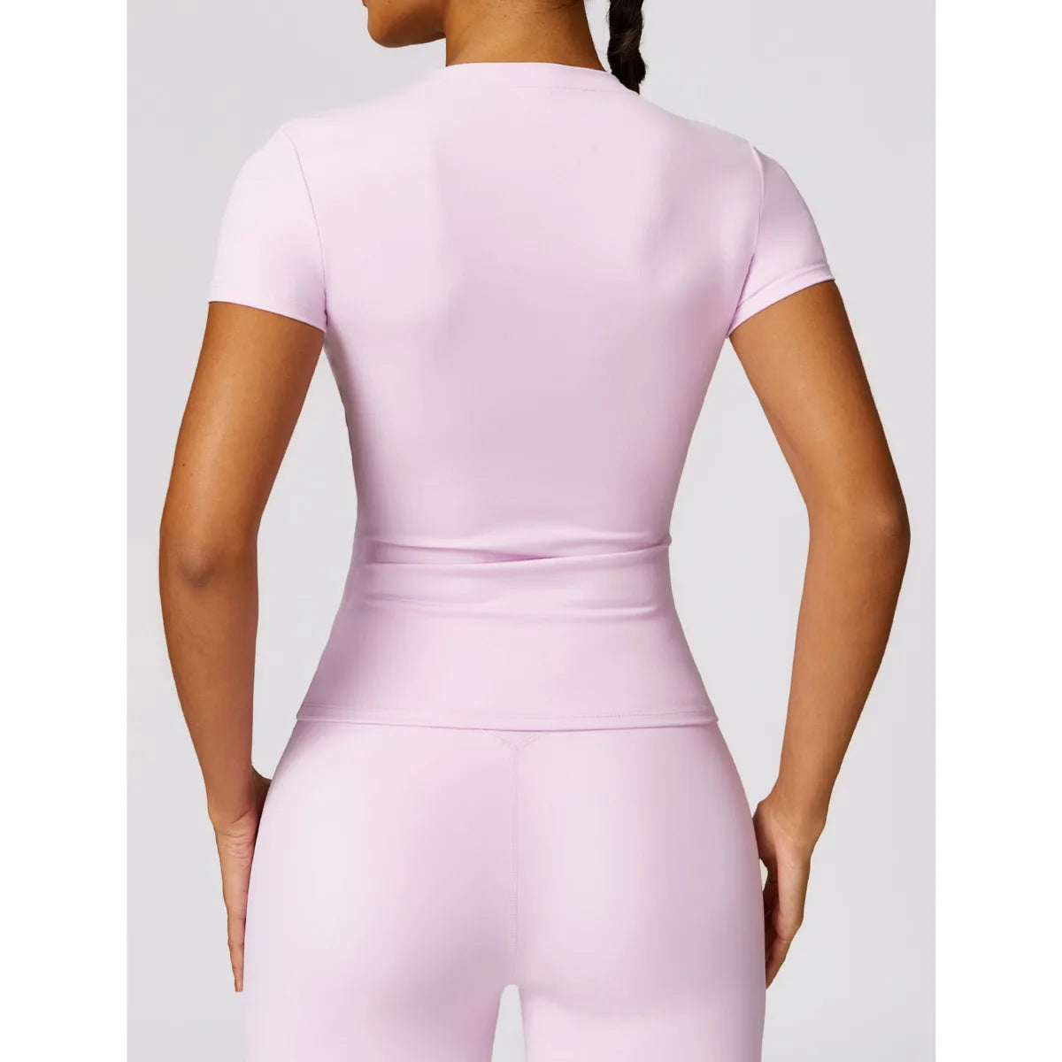 Women’s Activewear Slim Fit T-Shirt – Breathable & Stretchy for Running, Gym, and Yoga