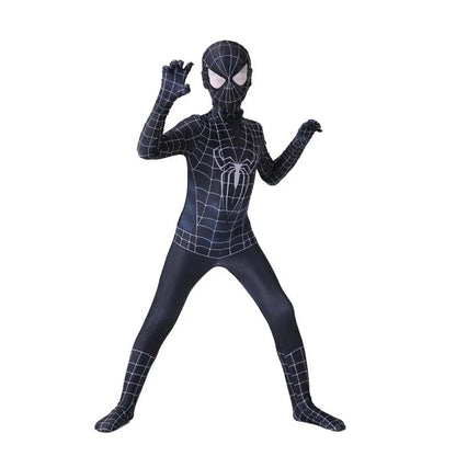 ✨ Kids Spider-Hero Costume Set – Miles Morales & Spider-Gwen Superhero Jumpsuit Halloween Cosplay Outfit