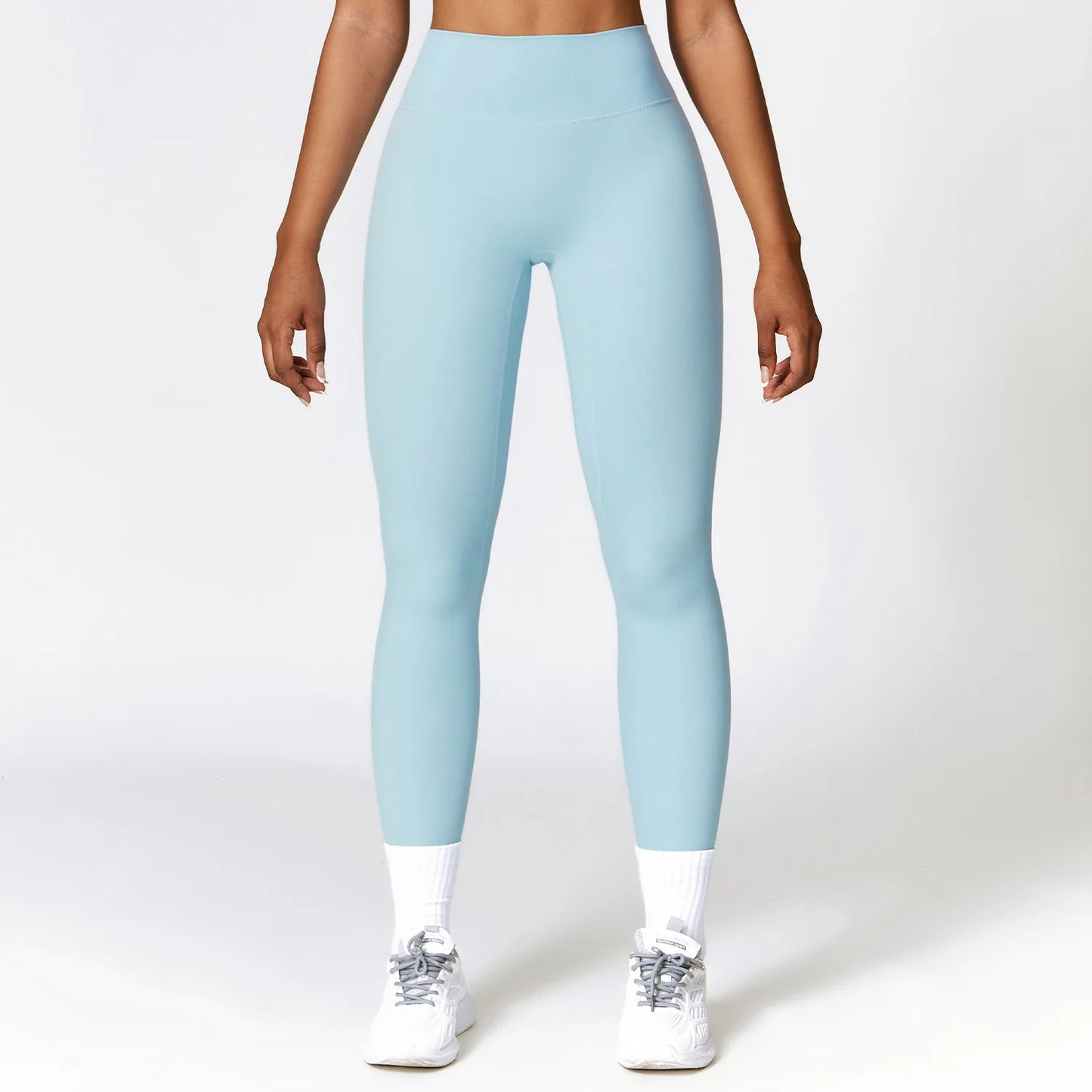 High-Waist Push-Up Gym Leggings: Seamless Fitness & Yoga Pants for Women