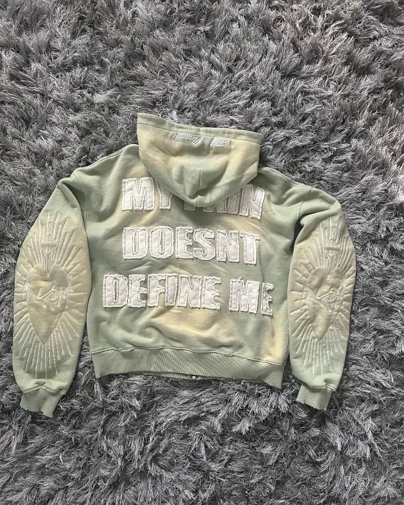 Y2K Gothic Babe Zip-Up Hoodie – Harajuku Streetwear Vibes