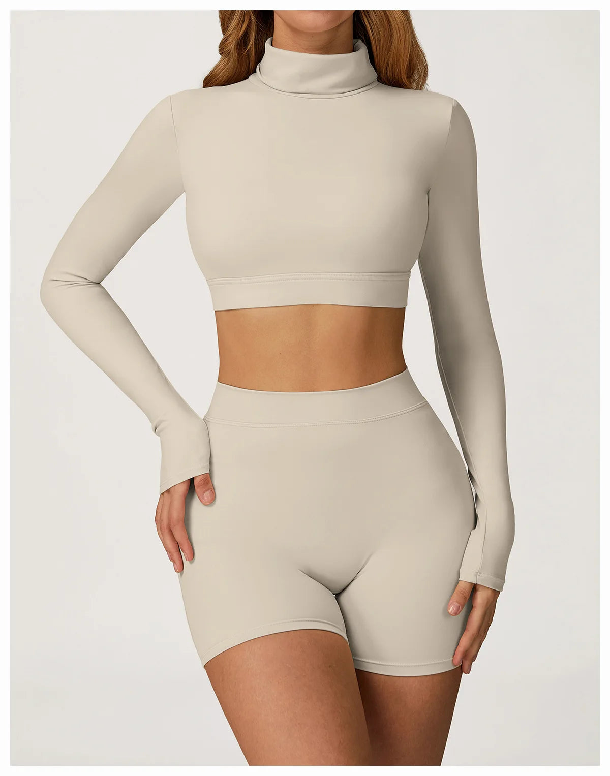 Sculpt & Flow 2-Piece Activewear Set – Fall Luxe Edition