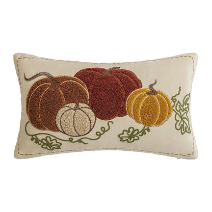 Cozy Luxe Fall Pillow Covers – Velvet Pumpkins, Autumn Embroidery & Seasonal Home Décor