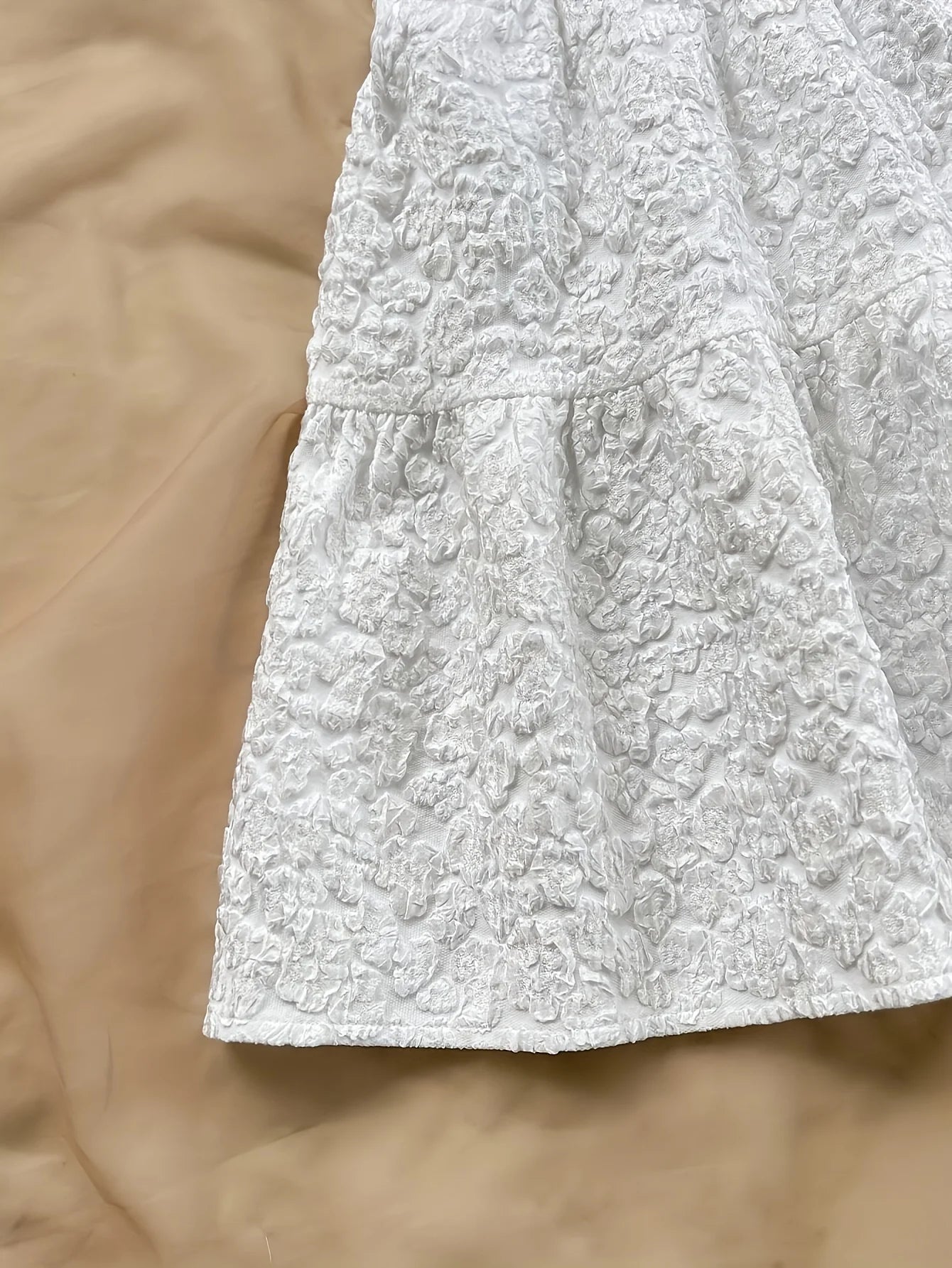 Ivory Breeze Backless Mini Dress – Strapless Summer Essential