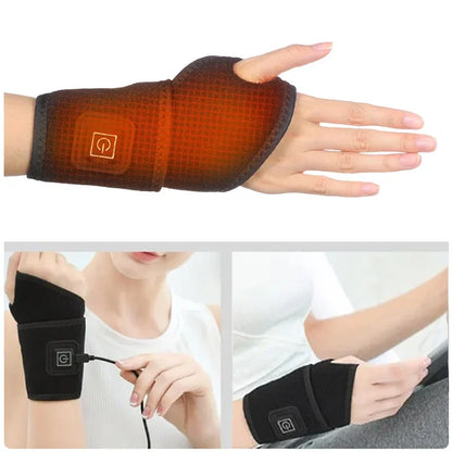Protector Electric Heating USB Rechargeable  Wristband Pad