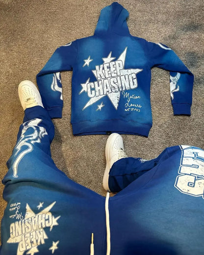 Street Talk Oversized Hoodie – 2024 Graphic Drop | Chill, Bold & Unapologetic