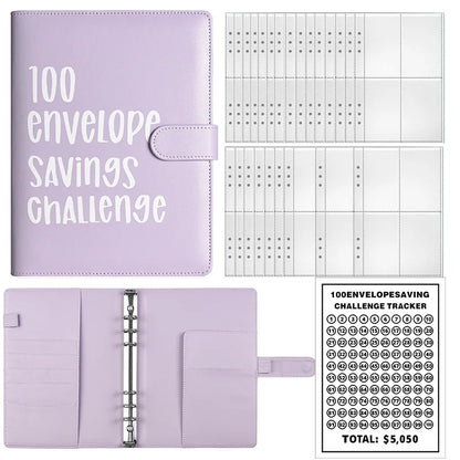 Money Goal Challenge Binder – 100 Envelope Savings Game for Smart Budgeting