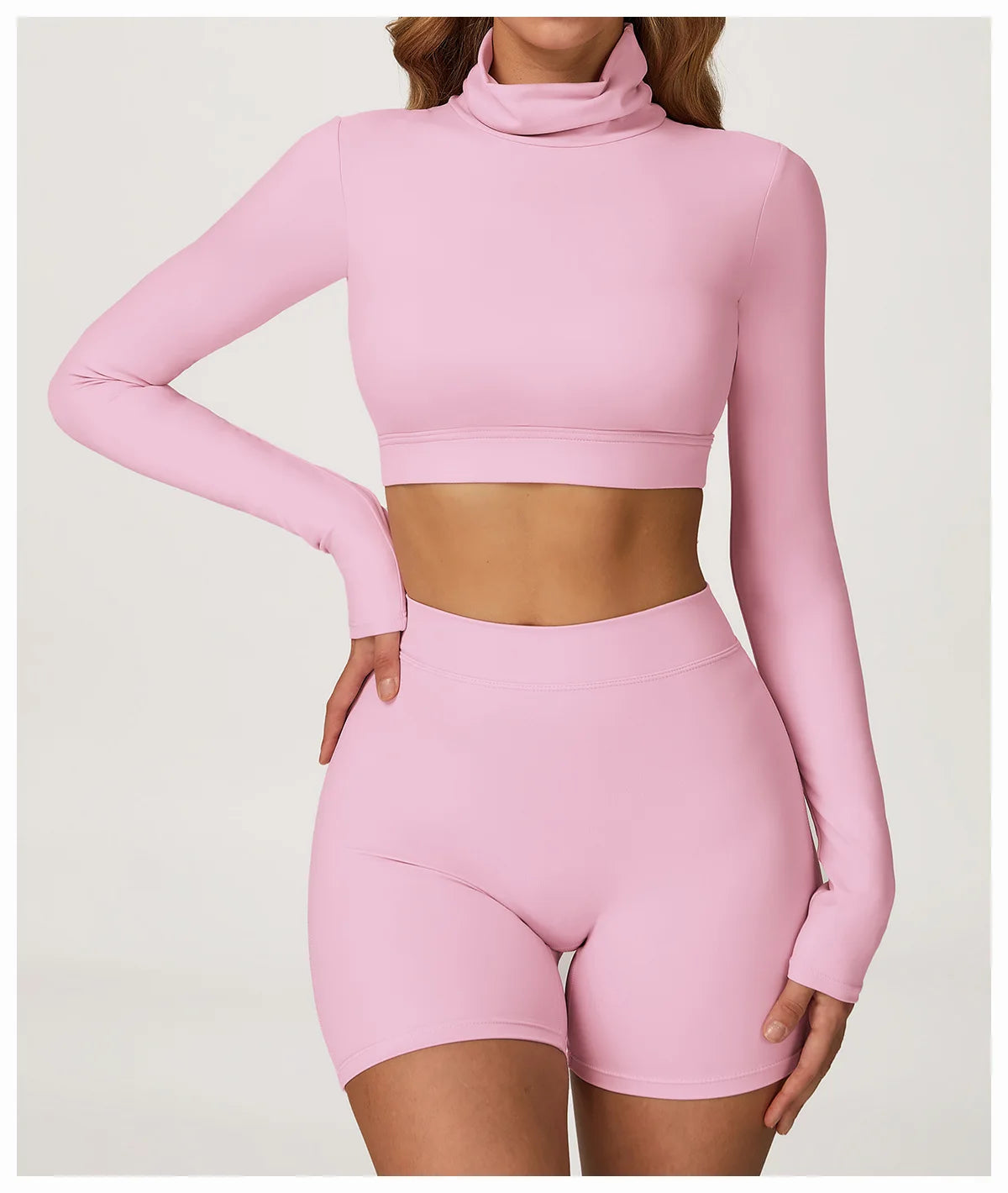 Sculpt & Flow 2-Piece Activewear Set – Fall Luxe Edition