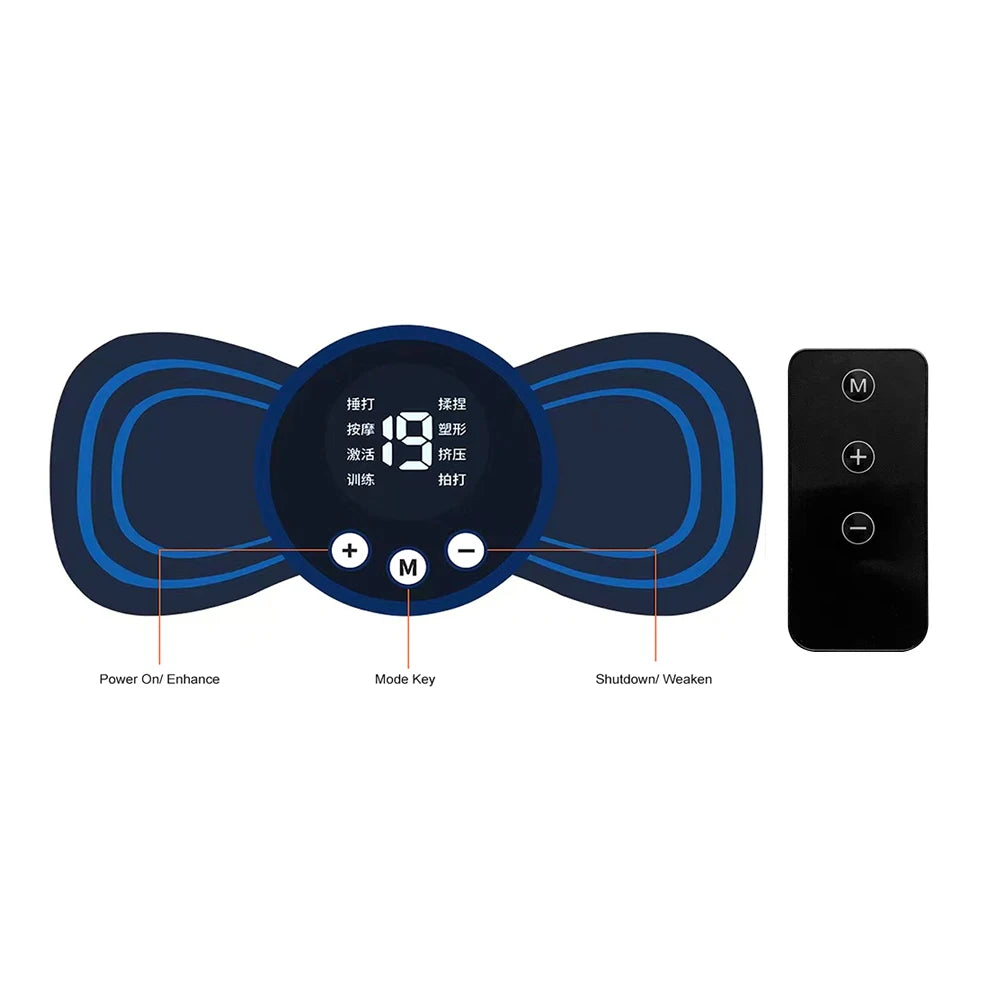 Neck Massager  Relief Patch Stimulator Mat Portable