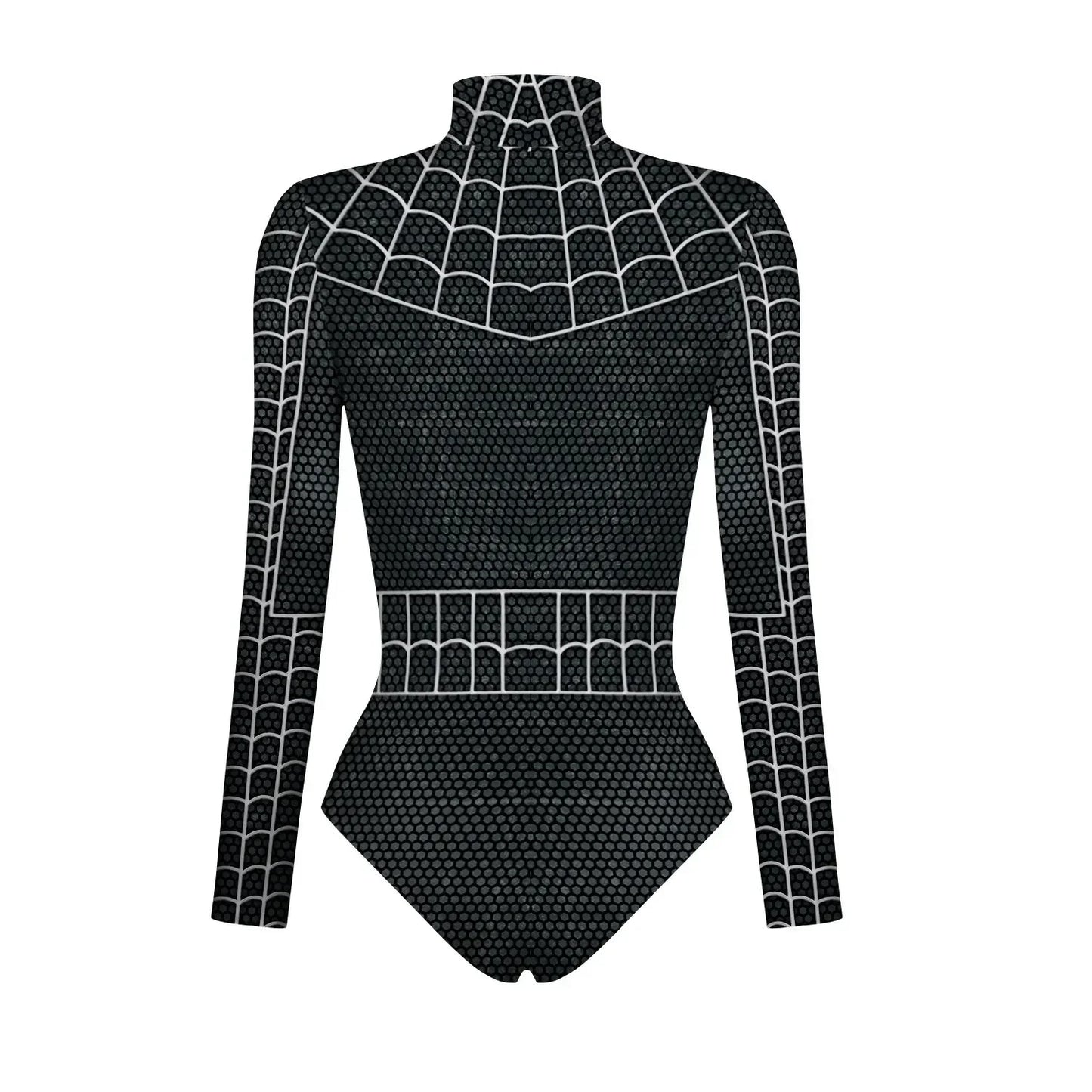 Heroic Cosplay Swimsuit – 3D Printed Superhero Bodysuit for Women