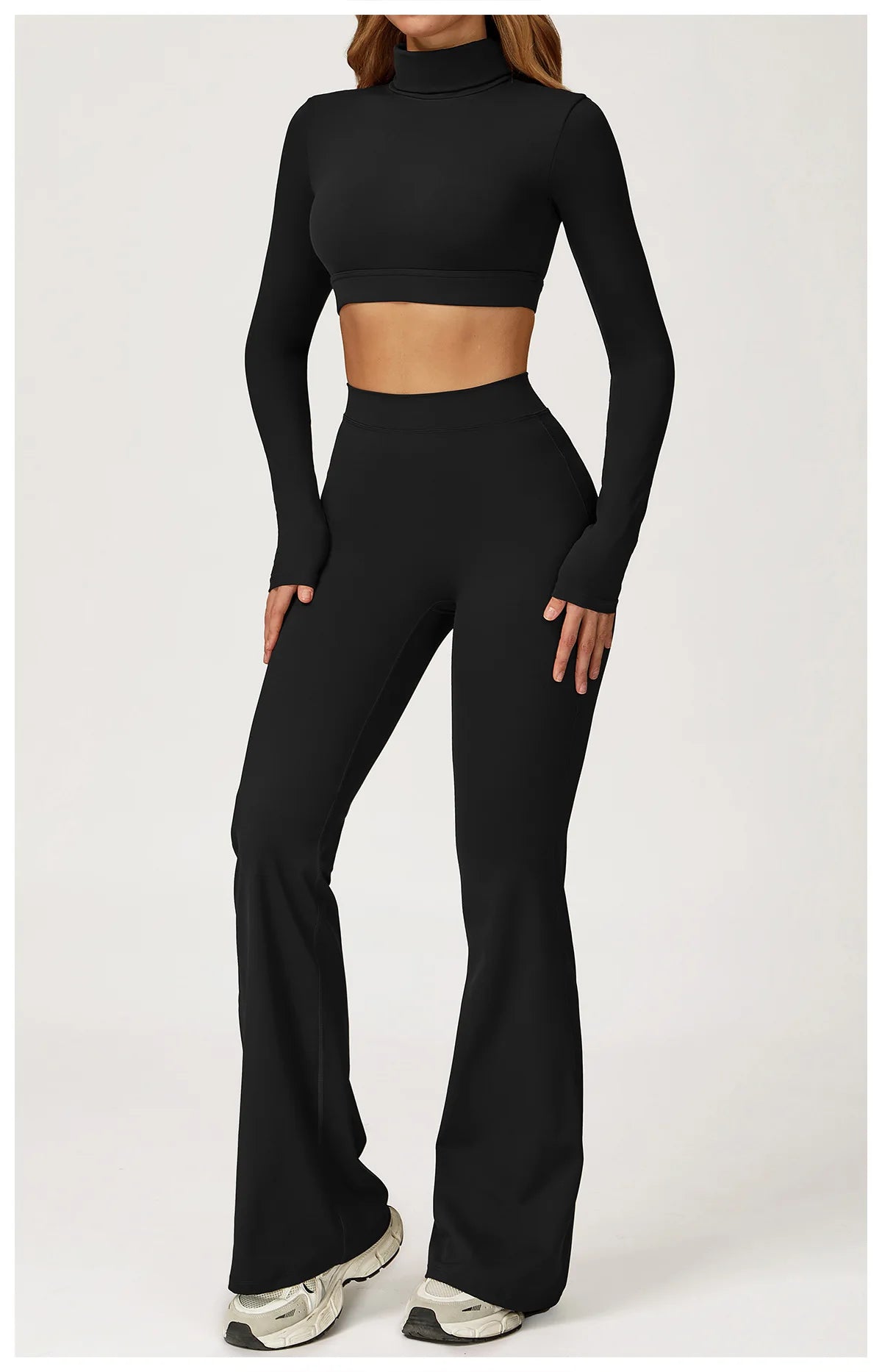 Sculpt & Flow 2-Piece Activewear Set – Fall Luxe Edition