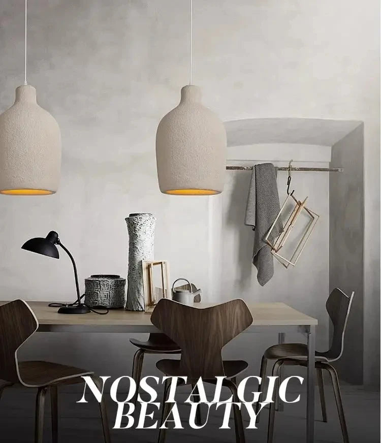 Autumn Luxe Wabi Sabi Pendant – Nordic LED Chandelier for Dining, Living & Bedroom Décor