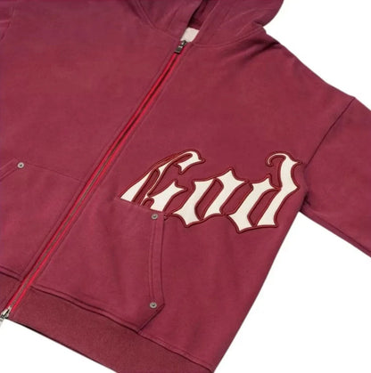 Harajuku Hip Hop Letter Embroidery High Quality Sportswear Set Y2k Zipper Hoodie Sweatpants 2-piece Set Tracksuit Jogger Suit