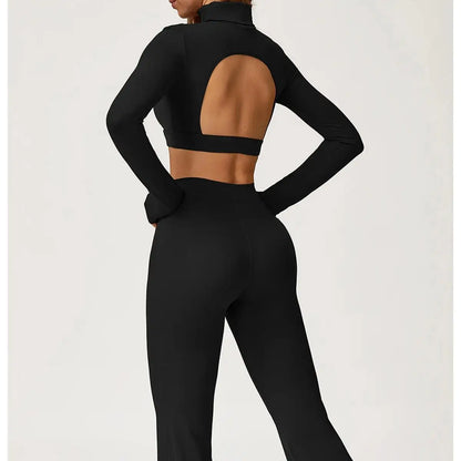 Sculpt & Flow 2-Piece Activewear Set – Fall Luxe Edition