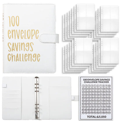 Money Goal Challenge Binder – 100 Envelope Savings Game for Smart Budgeting