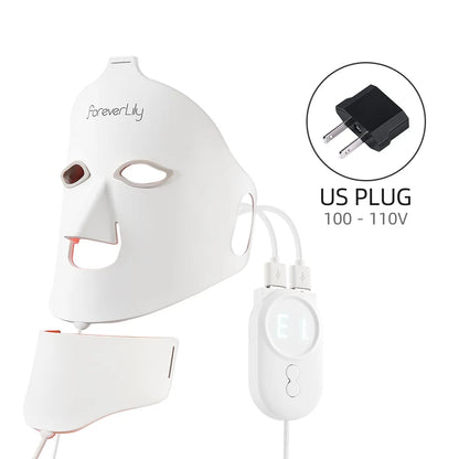 Red Light Therapy Flexible Facial Beauty Mask Skin Care Anti-Ance